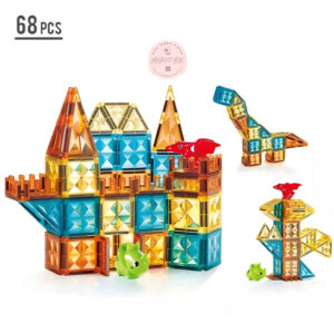 MAGNETIC BLOCKS 68 PCs