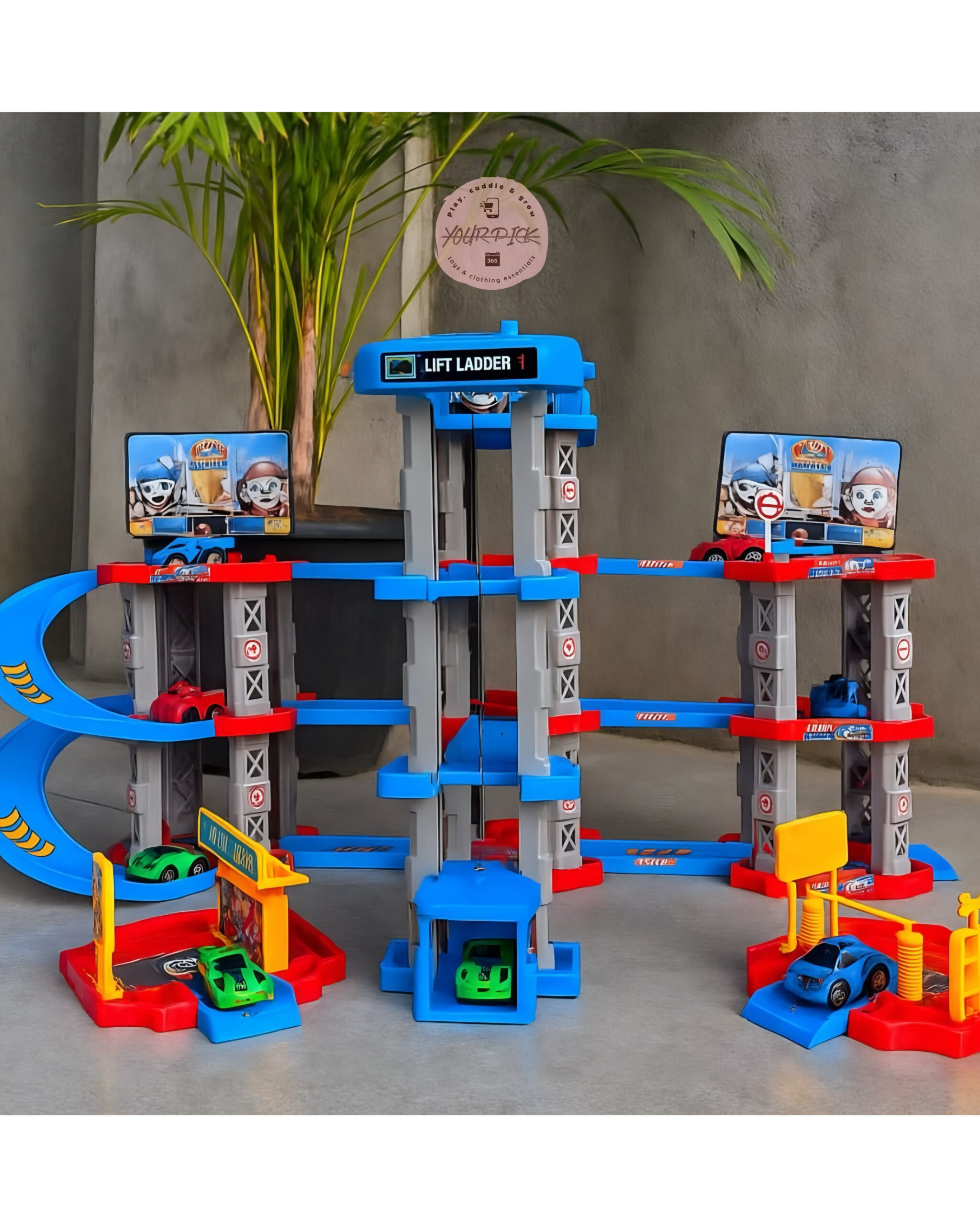 MULTI LEVEL CAR TRACK